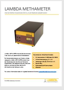 PDF download LAMBDA METHAMETER Broschüre